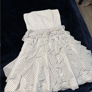White House Black Market Polka Dot Dress